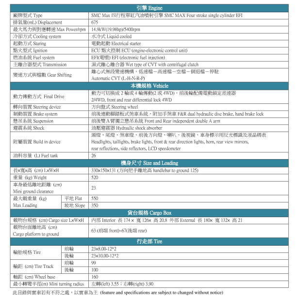水牛牌701規格表.jpg